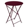 Fermob Bistro Pöytä, 60 Cm, Black Cherry -Terassitalo Kauppa Fermob BISTRO TABLE D60 Black Cherry ee