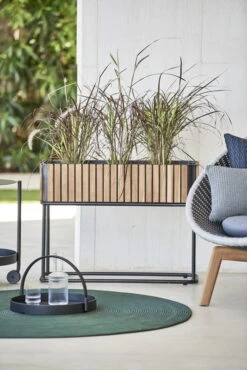 Cane-line Combine Istutuslaatikko, Suorakaide -Terassitalo Kauppa Flowerbox 2