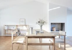 Form & Refine Nest Paperikori -Terassitalo Kauppa Form Refine 3 dining room damsbo table motif armchair position bench alcoa ceramic