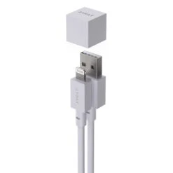 Avolt Cable 1 USB-latauskaapeli, Harmaa