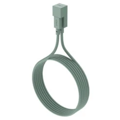 Avolt Cable 1 USB-latauskaapeli, Vihreä -Terassitalo Kauppa Green 4198 C BG coiled 5