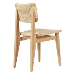 GUBI C-Chair Outdoor Tuoli, Luonnonvärinen - Tiikki -Terassitalo Kauppa Gubi 10086053 B3Q C Chair DiningChair Outdoor