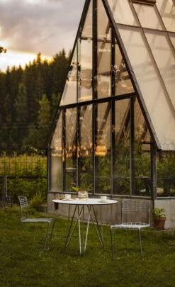 Grythyttan Stålmöbler Chair High Tech Tuoli, Galvanoitu Teräs -Terassitalo Kauppa High Tech 1