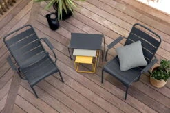 Fermob Luxembourg Matala Nojatuoli, Antrasiitti -Terassitalo Kauppa LUXEMBOURG CARBONE OULALA VOYAGE VOYAGE EVASION KONG ALBUM2022 SARAH BALHADERE