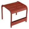 Fermob Luxembourg Pöytä/rahi, Red Ochre -Terassitalo Kauppa LUXEMBOURG TABLE small low table Ohcre red ee