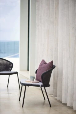 Cane-line Lean Tuolin Istuintyyny, Harmaa 10 Cane-line Lean Tuolin Istuintyyny, Harmaa -Terassitalo Kauppa Lean lounge chair