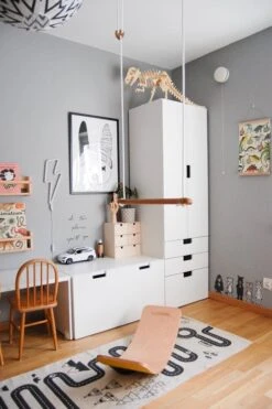 Lillagunga Bone Trapetsi, Valkoinen - Harmaa Köysi -Terassitalo Kauppa Lillagunga Bone Oak White Anna Arevarn