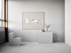 Lintex Wood Linen Pellavataulu, 150,8 X 120,8 Cm, Tammi -Terassitalo Kauppa Lintex Wood Notice Board 1