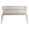 Petite Friture Week-end Penkki, Dune -Terassitalo Kauppa M0740608 week end bench dune PF packshot 1 RVB