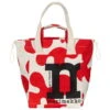 Marimekko Mono City Tote Pulloposti Olkalaukku, Puuvilla - Punainen -Terassitalo Kauppa MA091974 830role