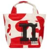 Marimekko Mono Mini Tote Pulloposti Laukku, Puuvilla - Punainen