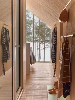 Marimekko Vuolu Kosmetiikkalaukku, Nahka -Terassitalo Kauppa MM 214 210669 interioor kalasaaski kylpytakki VS