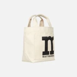 Marimekko Mono Mini Tote Solid Laukku, Puuvilla -Terassitalo Kauppa MM 232 lunch tote solid 091979 100 SI1rolerole