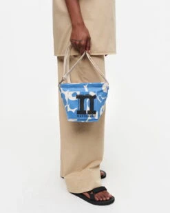 Marimekko Mono Mini Crossbody Unikko Olkalaukku, Puuvilla - Vaaleansininen -Terassitalo Kauppa MM 232 mini crossbody unikko 091969 845 DE1 2role