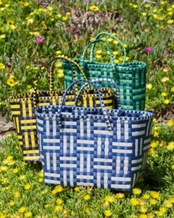 HAY Maxim Kassi, L, Sininen - Hiekka -Terassitalo Kauppa Maxim Bag family 01