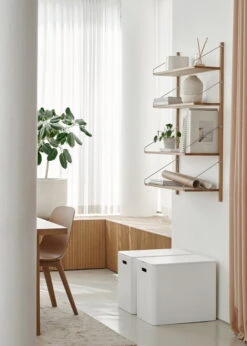 Niimaar Ecosmol Forever Bin Kierrätyslaatikko, Valkoinen -Terassitalo Kauppa Niimaar ECOSMOL 10088 INHOMEUSE