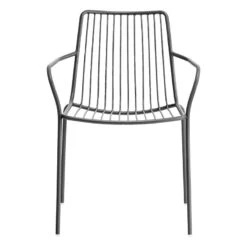 Pedrali Nolita 3656 Käsinojallinen Tuoli, Musta -Terassitalo Kauppa Nolita 3656 GA 2