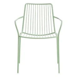 Pedrali Nolita 3656 Käsinojallinen Tuoli, Salvianvihreä -Terassitalo Kauppa Nolita 3656 VE100