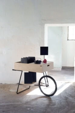 OOJA Displays K001 Kärry Koivu - Musta -Terassitalo Kauppa OJ OO K001 BV B fiilis1