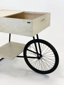 OOJA Displays K001 Kärry Koivu - Musta -Terassitalo Kauppa OJ OO K001 BV B lahari2