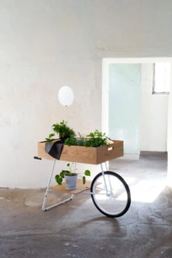 OOJA Displays K001 Kärryn Kyltti, Valkoinen -Terassitalo Kauppa OJ OO K001 SO W fiilis1