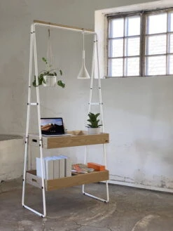 OOJA Displays T001 Tiski, Tammi - Valkoinen -Terassitalo Kauppa OJ OO T001 SO W fiilis2