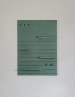 OOJA Displays W001 Hylly, Vihreä -Terassitalo Kauppa OJ OO W001 VLC G front EE