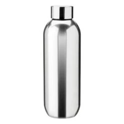 Stelton Keep Cool Juomapullo, 0,6 L, Teräs