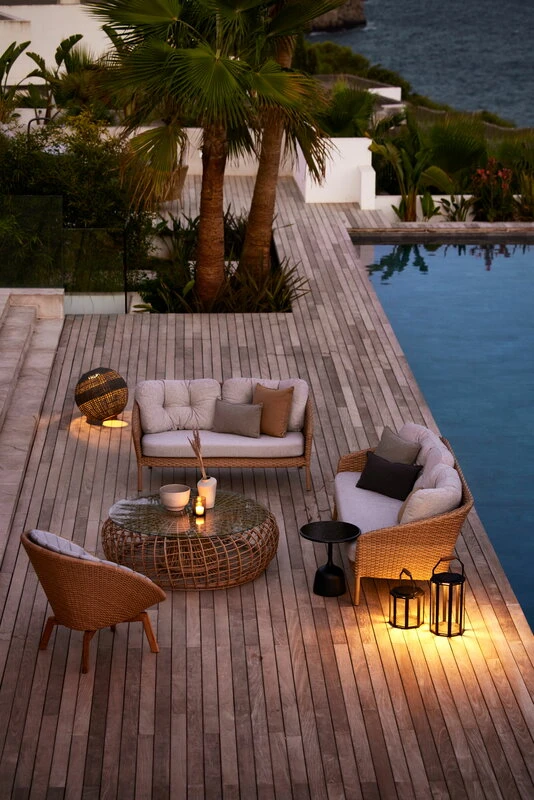 Cane-line Ocean 3-istuttava Sohva, Iso, Luonnonvärinen - Vaaleanharmaa 7 Cane-line Ocean 3-istuttava Sohva, Iso, Luonnonvärinen - Vaaleanharmaa - Image 5