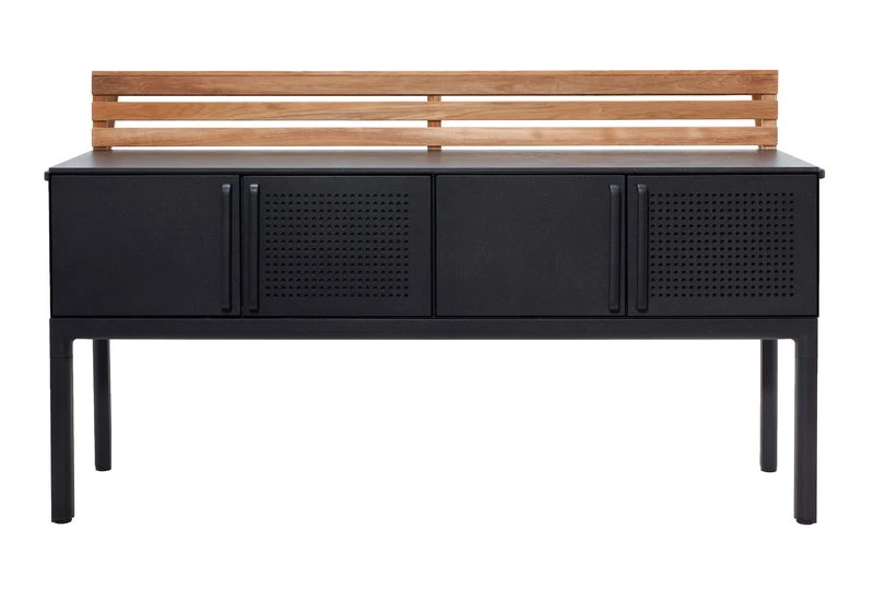 Cane-line Drop Ulkokeittiön Baaritaso, Tiikki 6 Cane-line Drop Ulkokeittiön Baaritaso, Tiikki - Image 4