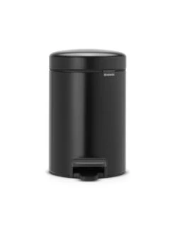 Brabantia NewIcon Poljinroska-astia, Mattamusta -Terassitalo Kauppa Pedal Bin newIcon2C 3L Matt Black 8710755113321 Brabantia 3608x4700px 6 NR 1468