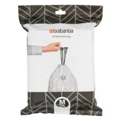 Brabantia PerfectFit Roskapussit 60 L (M), 40 Pussin Jakelija