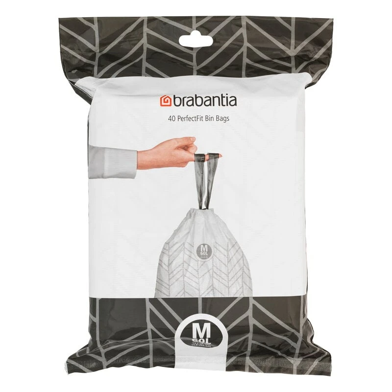 Brabantia PerfectFit Roskapussit 60 L (M), 40 Pussin Jakelija 3 Brabantia PerfectFit Roskapussit 60 L (M), 40 Pussin Jakelija