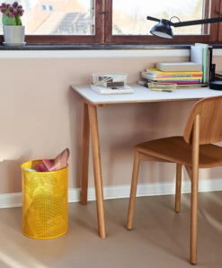HAY Perforated Bin Roskakori, M, Keltainen -Terassitalo Kauppa Perforated Bin M yellow CPH 90 Desk Soft Edge 12