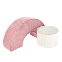 Wigiwama Pouffe Setti, Pink Mousse -Terassitalo Kauppa Pouffe Set Pink Mousse W597317 2
