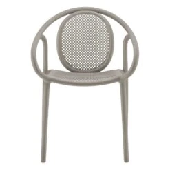 Pedrali Remind 3735r Käsinojallinen Tuoli, Kierrätysmuovi, Harmaa -Terassitalo Kauppa Remind 3735 RG 1