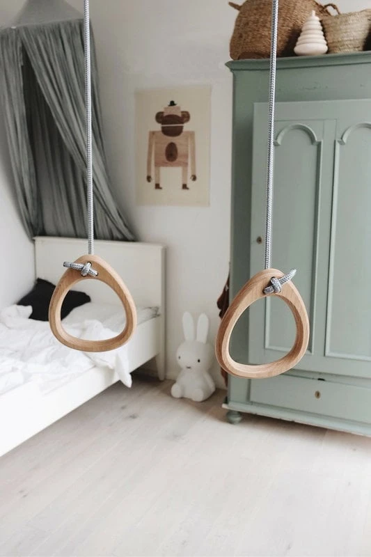 Lillagunga Lillagunga Rings Voimistelurenkaat, Tammi - Harmaa Köysi 6 Lillagunga Lillagunga Rings Voimistelurenkaat, Tammi - Harmaa Köysi - Image 4