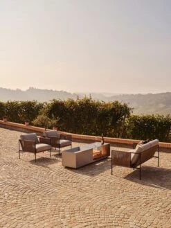 Röshults Brazier Ulkotakka, Ruostumaton Teräs -Terassitalo Kauppa Roshults Italien Catalog4071 HighRes