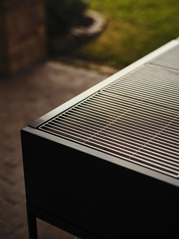 Röshults Module Hiiligrilli X, 100 Cm, Antrasiitti 7 Röshults Module Hiiligrilli X, 100 Cm, Antrasiitti - Image 5