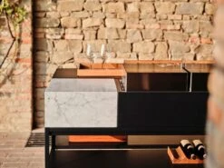 Röshults Module Marble Työtaso, 50 Cm, Valkoinen Carrara -Terassitalo Kauppa Roshults Italien DSCF6011 HighRes