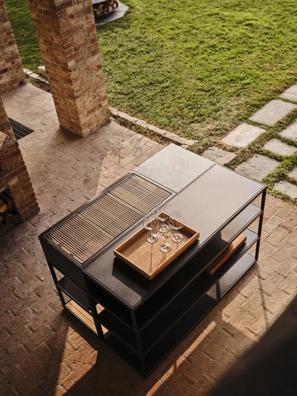 Röshults Module Hiiligrilli X, 100 Cm, Antrasiitti 5 Röshults Module Hiiligrilli X, 100 Cm, Antrasiitti - Image 3