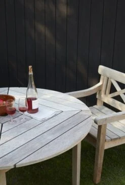 Skagerak Drachmann Penkki 165 Cm, Tiikki -Terassitalo Kauppa S1042005 S1040520 Drachmann Table 126 Drachmann Chair M 03a