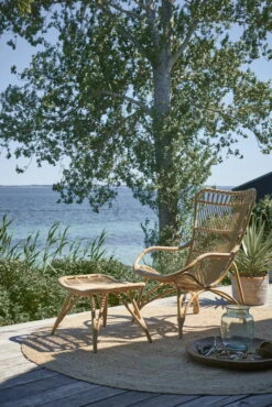 Sika-Design Monet Exterior Rahi, Luonnonvärinen 13 Sika-Design Monet Exterior Rahi, Luonnonvärinen -Terassitalo Kauppa SD E182 NU Monet chair SD E184 NU Monet footstool hf SVENDBORG