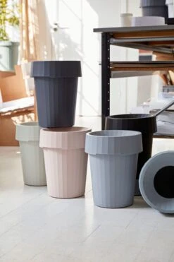 HAY Shade Bin Roskakori, Musta -Terassitalo Kauppa Shade Bin family 05