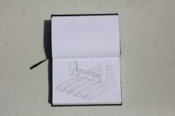 Vaarnii 013 Osa Ulkopenkki, 270 Cm, Mänty -Terassitalo Kauppa Sketch by Henrik Tjaerby 3