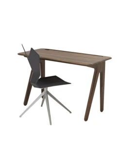 Tom Dixon Slab Työpöytä, 120 X 60 Cm, Savustettu Tammi -Terassitalo Kauppa Slab Home Desk 800 x 1200 Angle