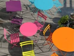 Fermob Bistro Pöytä, 60 Cm -Terassitalo Kauppa Table ronde Bistro Fermob 1