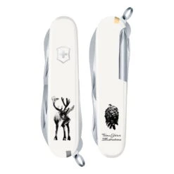 Teemu Järvi Illustrations Victorinox Linkkuveitsi, Poro 10 Teemu Järvi Illustrations Victorinox Linkkuveitsi, Poro -Terassitalo Kauppa TeemuJ rvixVictorinox Reindeer