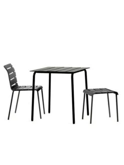 Valerie_objects Aligned Ruokapöytä, 70 X 70 Cm, Musta -Terassitalo Kauppa V9021321s8 1