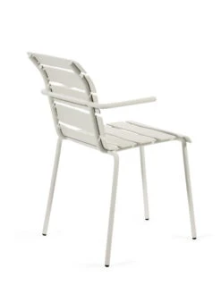 Valerie_objects Aligned Käsinojallinen Tuoli, Luonnonvalkoinen -Terassitalo Kauppa V9021329s2